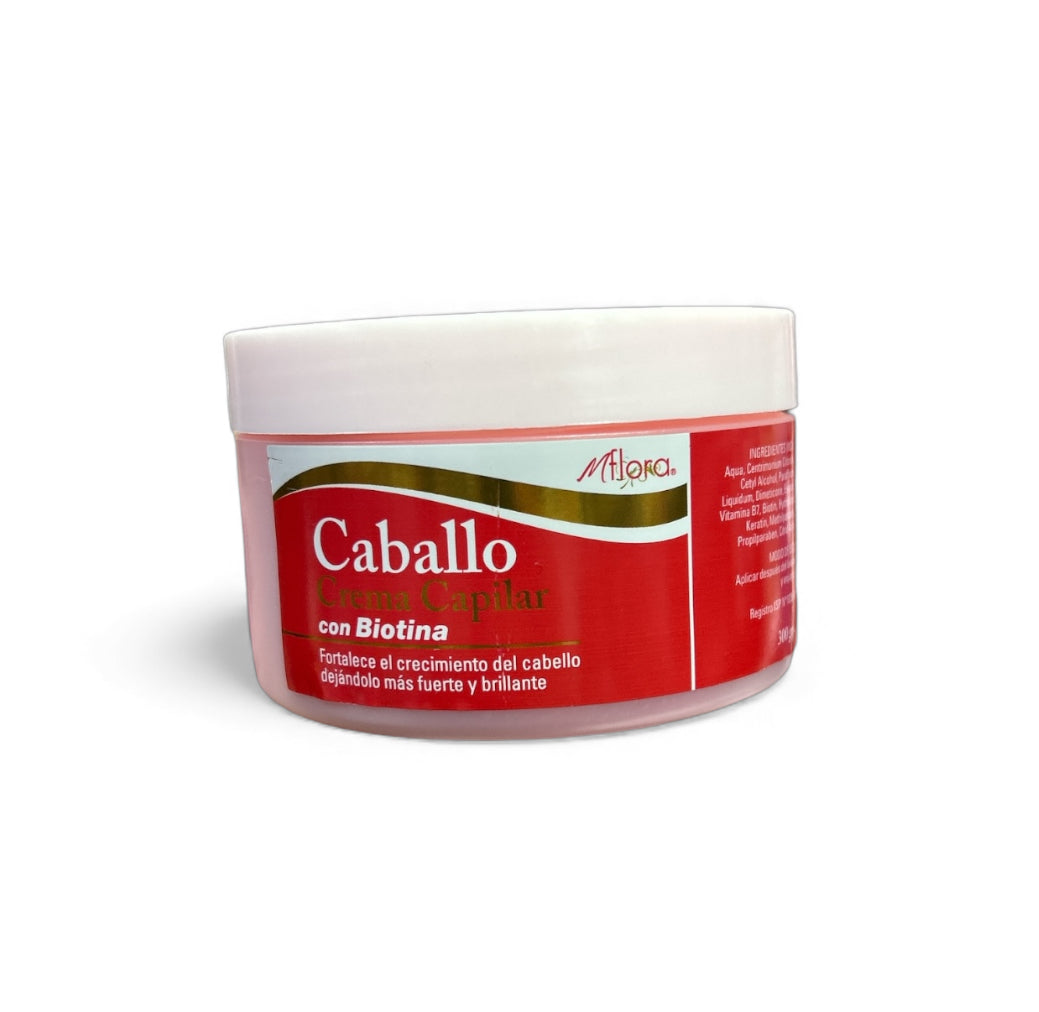 MASCARA CAPILAR CABALLO CON BIOTINA 300gr