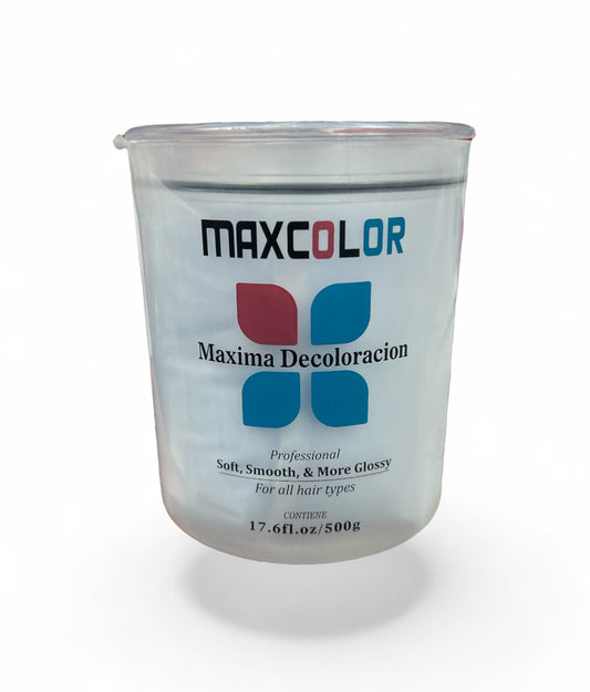 MAXCOLOR  DECOLORANTE POTE 500G MÁXIMA DECOLORACIÓN