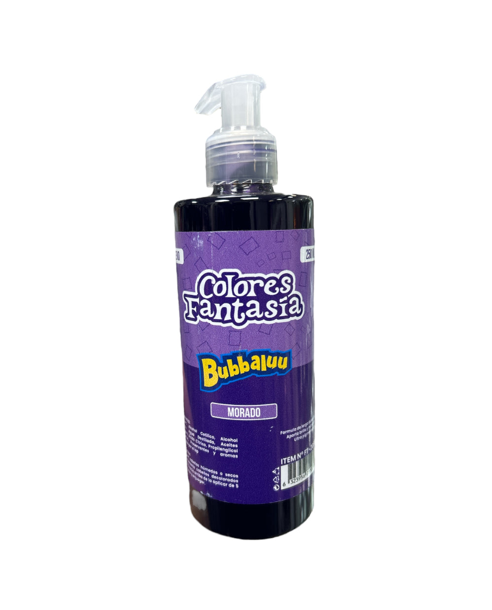 PIGMENTO FANTASÍA MORADO 250ml BUBBALUU