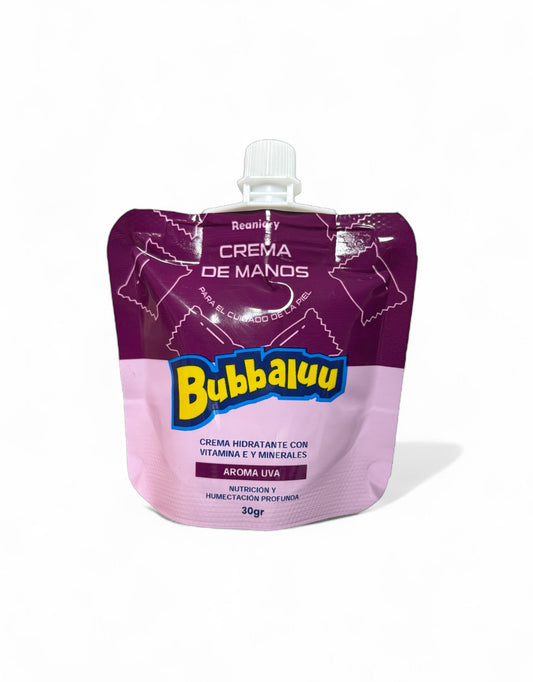 CREMA DE MANOS 30gr. AROMA UVA BUBBALUU