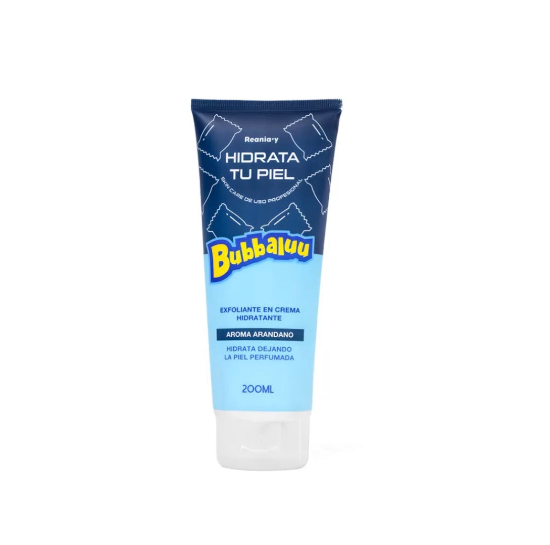 EXFOLIANTE EN CREMA AROMA ARANDANO 200ml. BUBBALUU