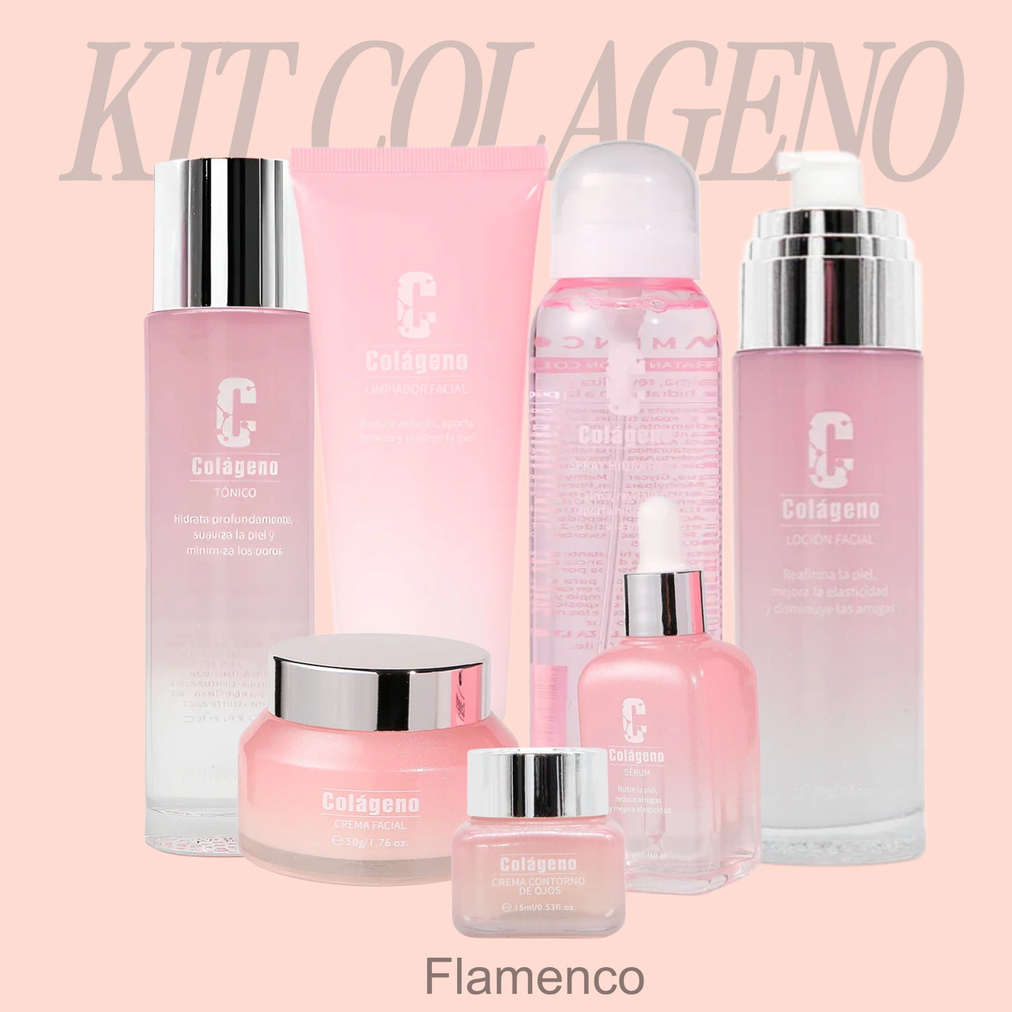 KIT FACIAL COLAGENO FLAMENCO