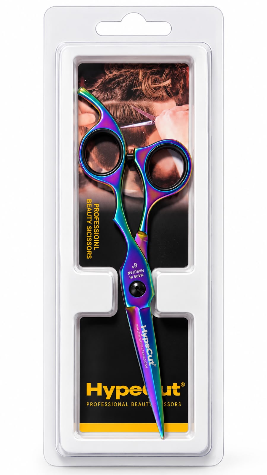 TIJERA HYPECUT 6.0” TORNASOL PROFESIONAL ACERO PAKISTANÍ