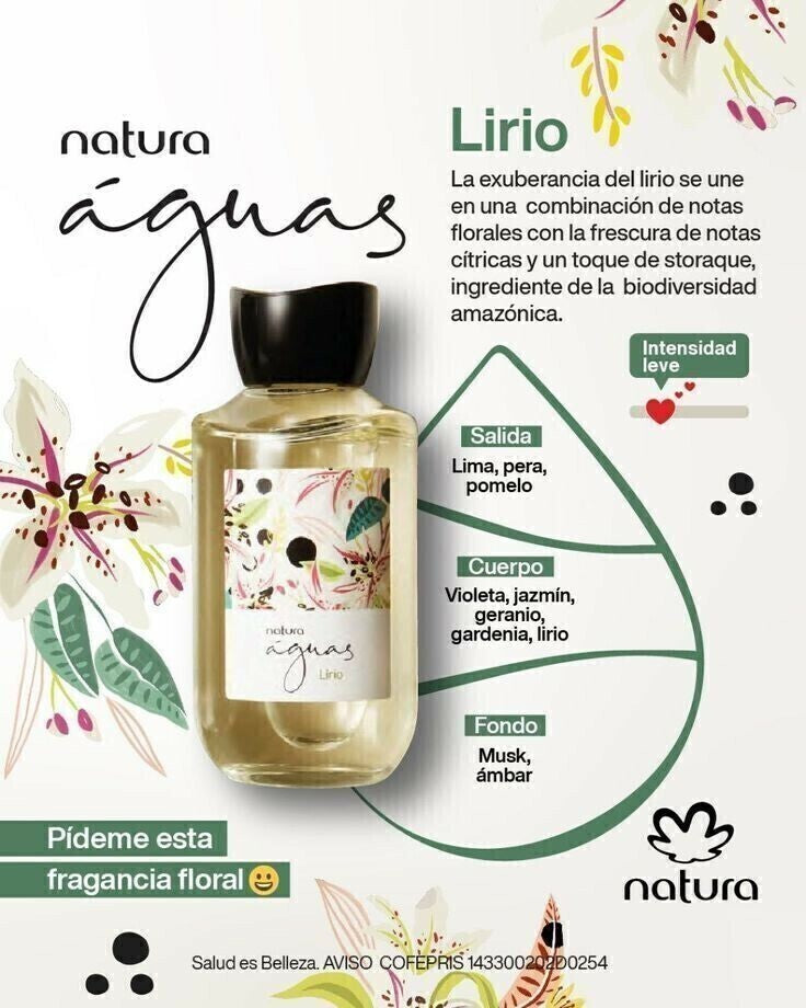 AGUAS DE NATURA LIRIO COLONIA
