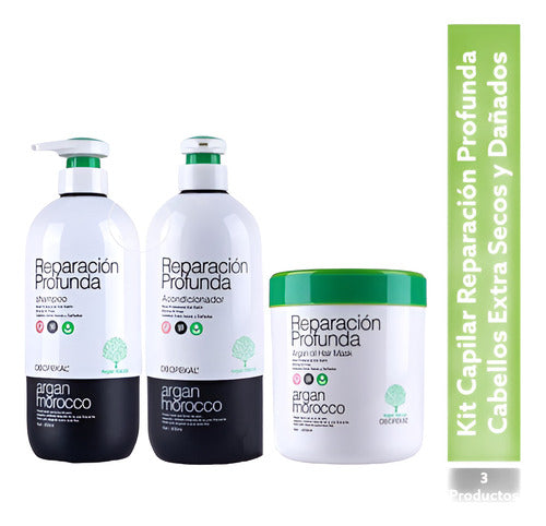 Shampoo reparación 800ml profunda obopekal