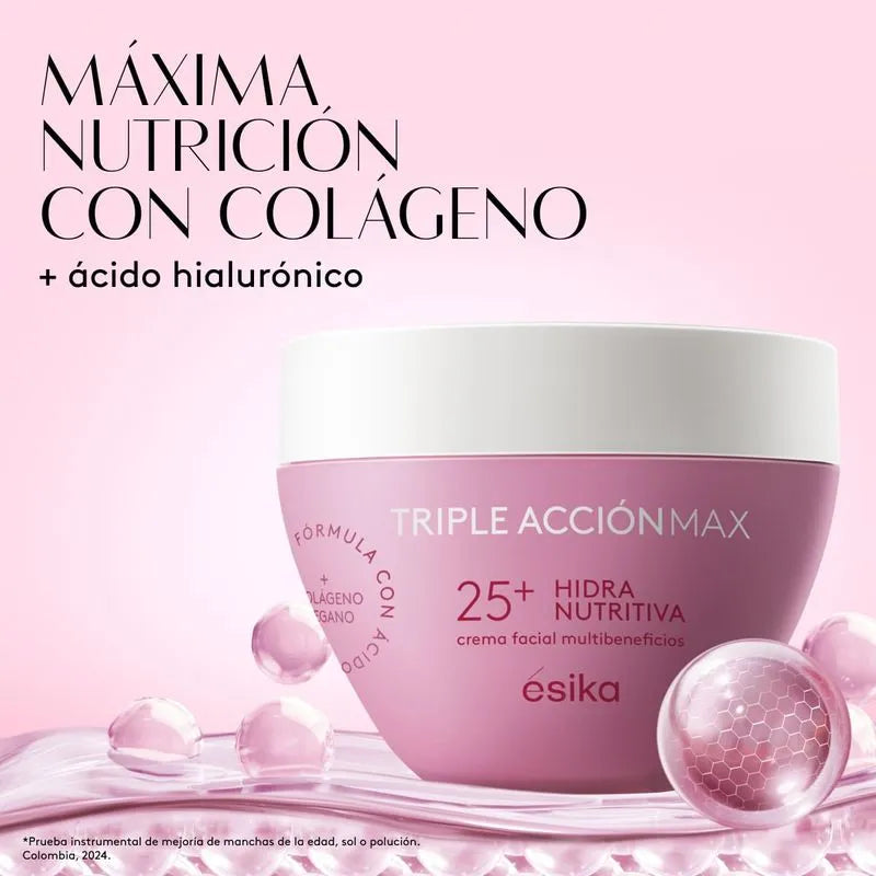 CREMA TRIPLE ACCION HIDRA NUTRITIVA 25+ 200gr.