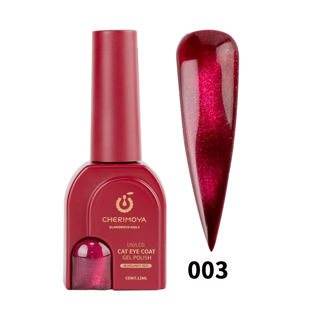 ESMALTE OJO DE GATO BURGUNDY RED 003 12ml
