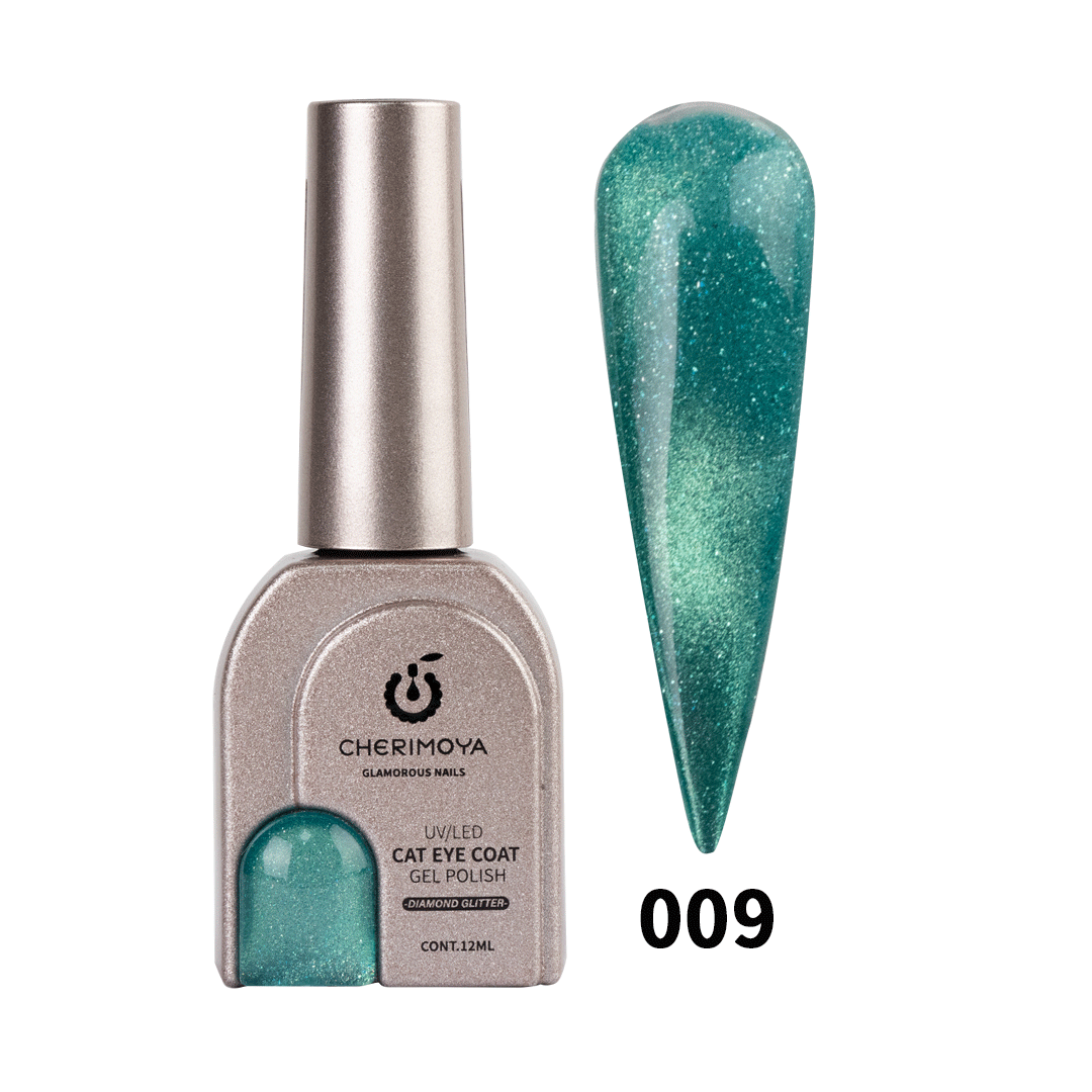 ESMALTE OJO DE GATO 009 DIAMOND GLITTER 12ml