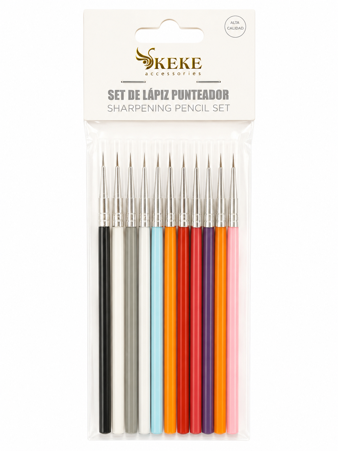 Pack 12 pinceles liner