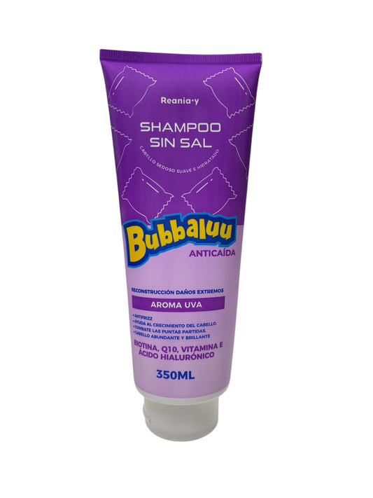SHAMPOO ANTI CAIDA UVA 350ml BUBBALUU