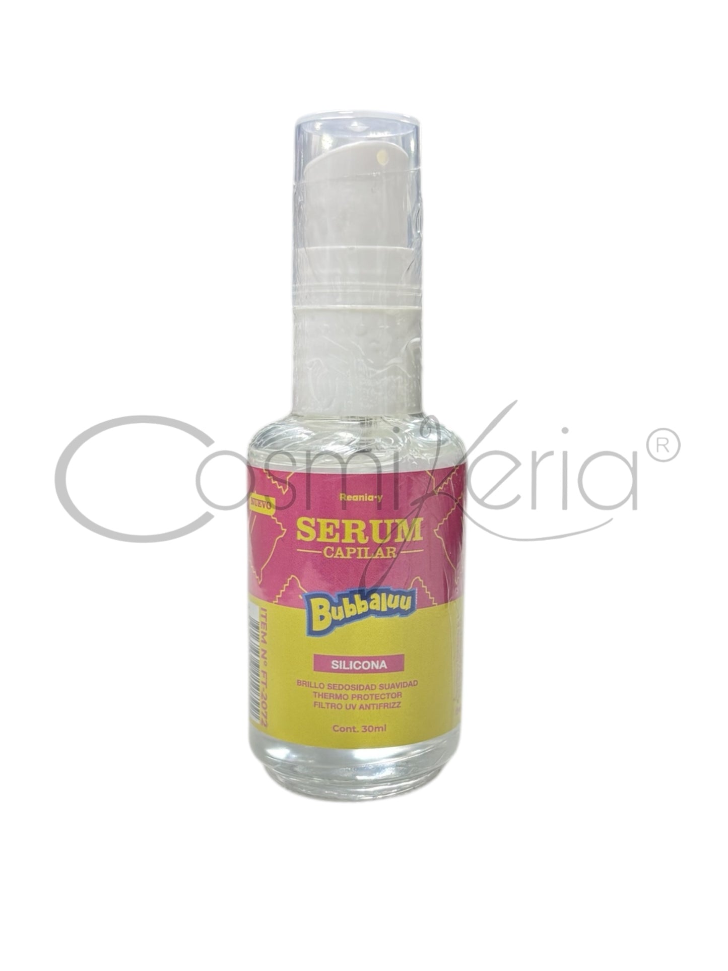 Serum capilar bubbaluu rosado 30ml