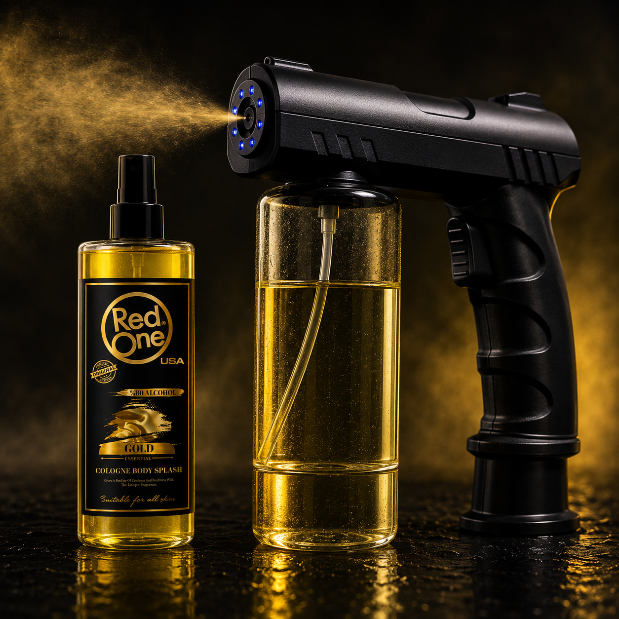 AFTER REDONE GOLD + PISTOLA ATOMIZADORA