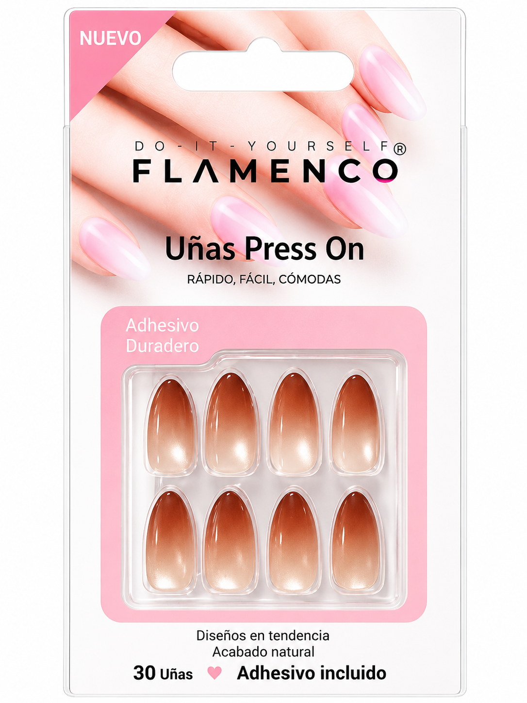 uñas press on 8840-104