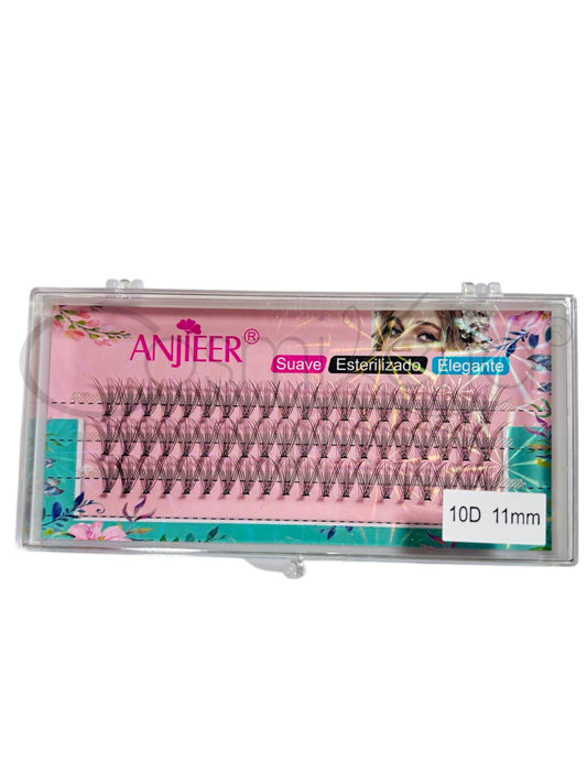 PESTAÑAS POR PUNTO 10D 11mm