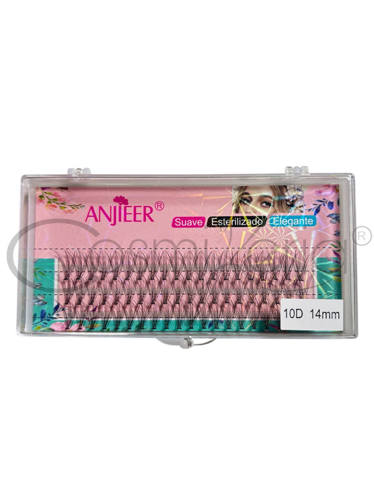 PESTAÑAS POR PUNTOS 10D 14mm