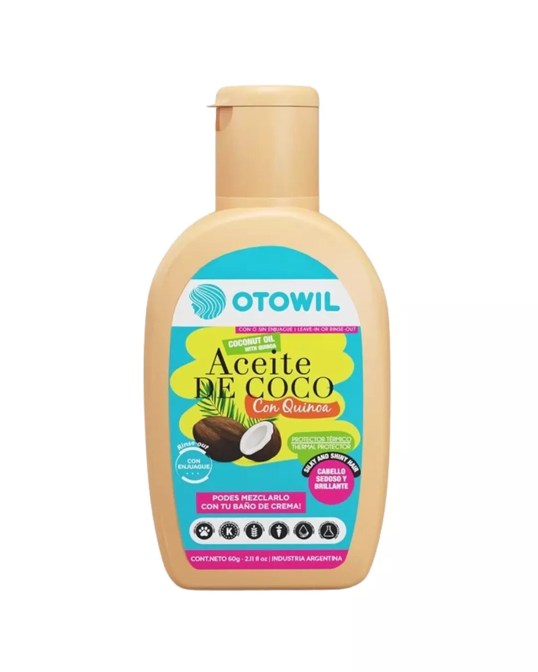 ACEITE DE COCO OTOWIL SEDOSO Y BRILLANTE
