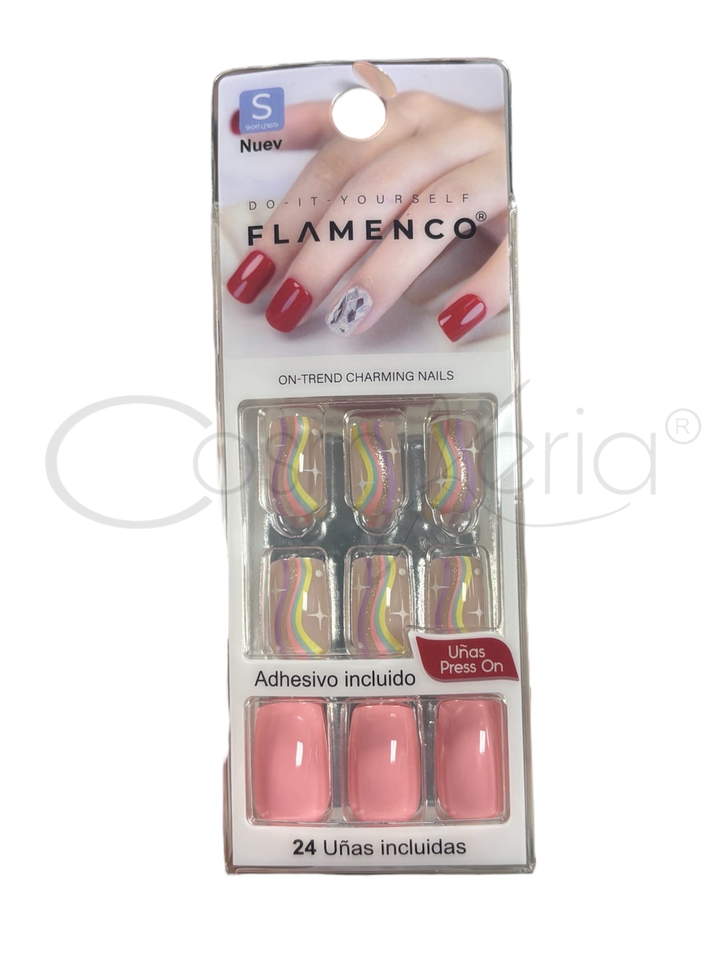 Uñas press on 8800-24