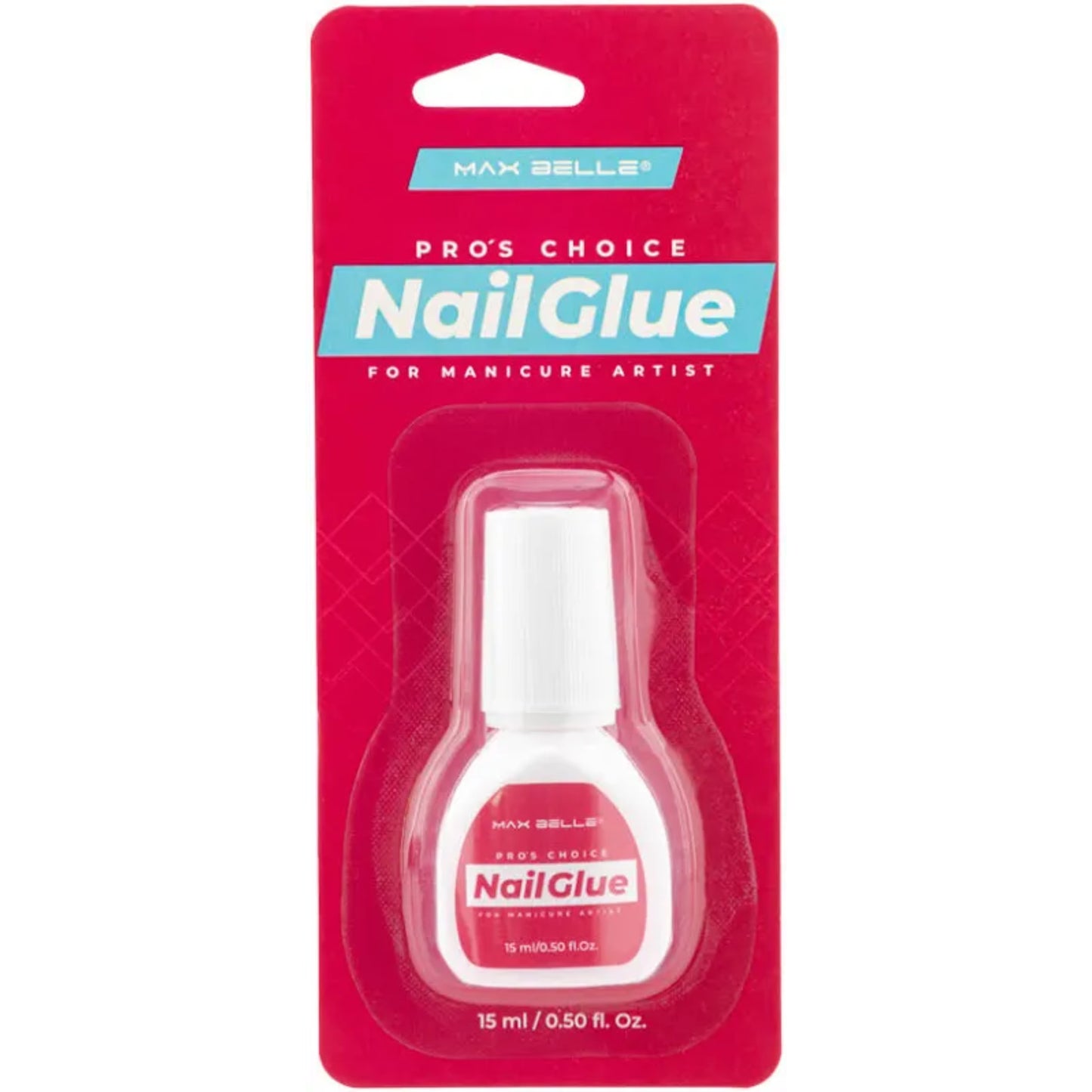 PEGAMENTO UÑAS 15ml. ROSADO