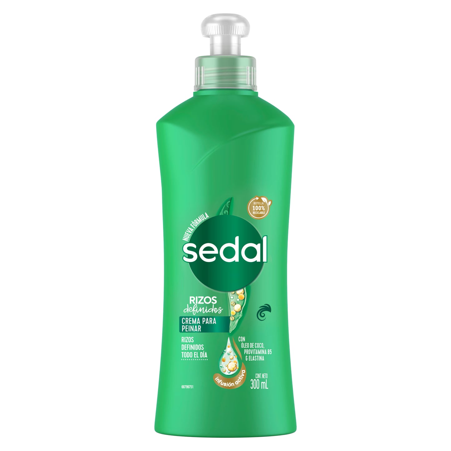 CREMA DE PEINAR RIZOS DEFINIDOS SEDAL 300 ML