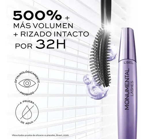 MÁSCARA MONUMENTAL LASHES LBEL