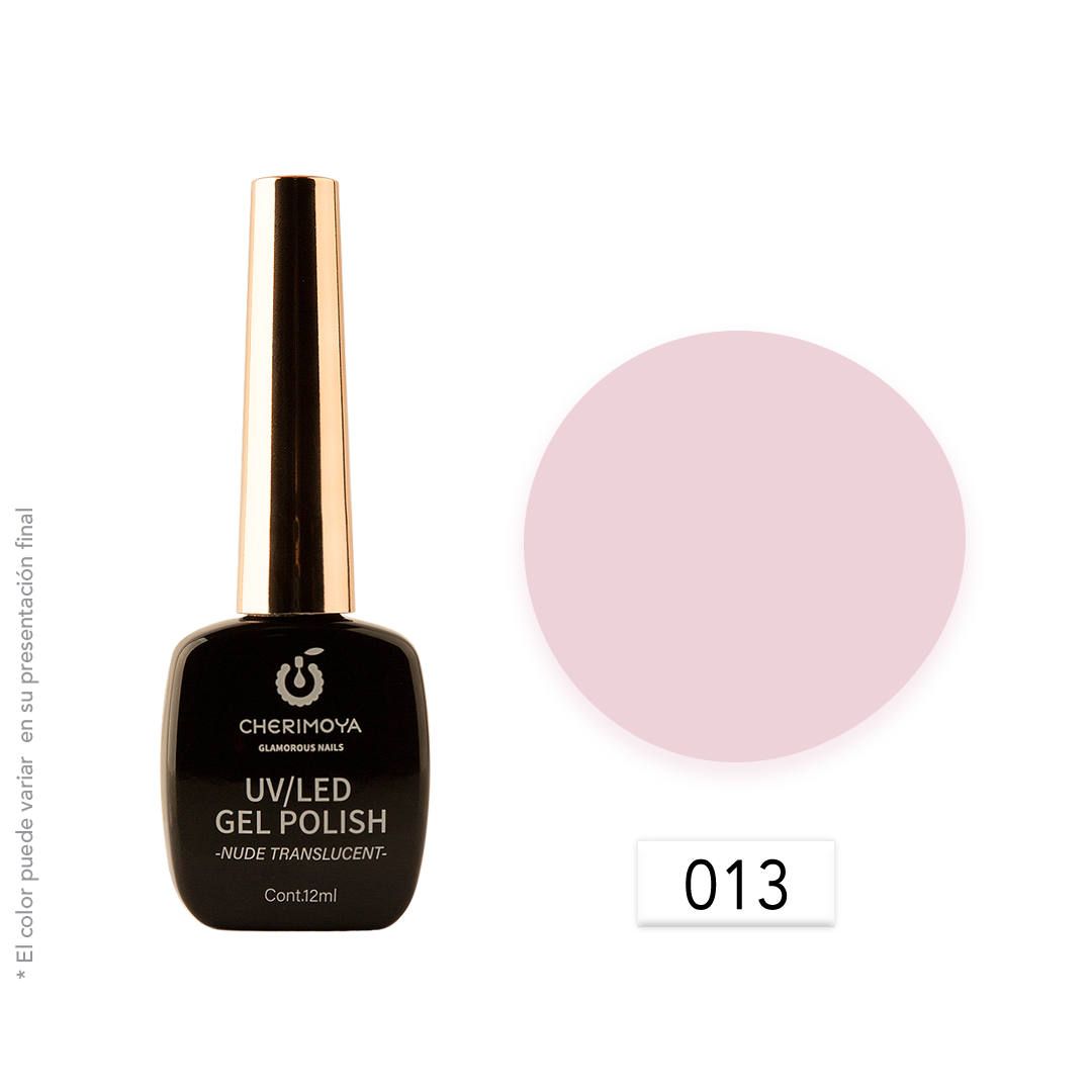 13 ESMALTE NUDE TRANSLUCIDO CHERIMOYA 12 ml