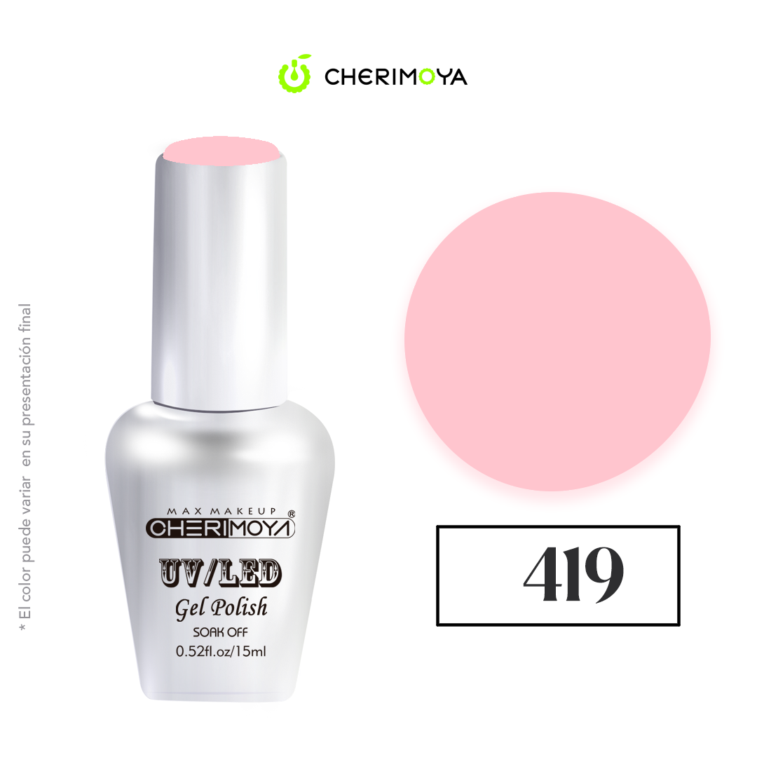ESMALTE PERMANENTE #419 CHERIMOYA 15ml