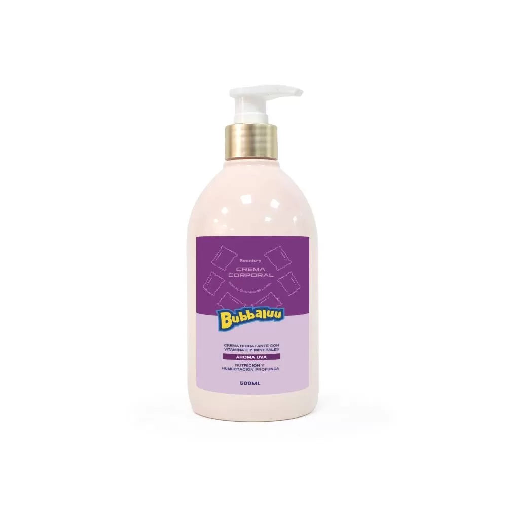 CREMA CORPORAL BUBBALUU 500 ml UVA