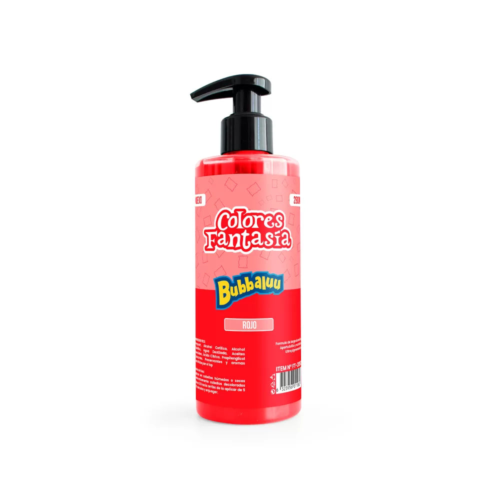 PIGMENTO FANTASIA ROJO BUBBALUU 250 ml