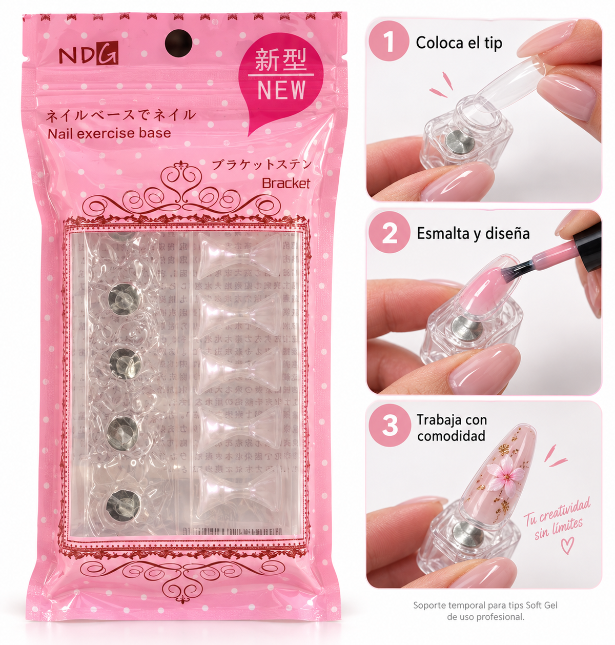 Exhibidor de uñas