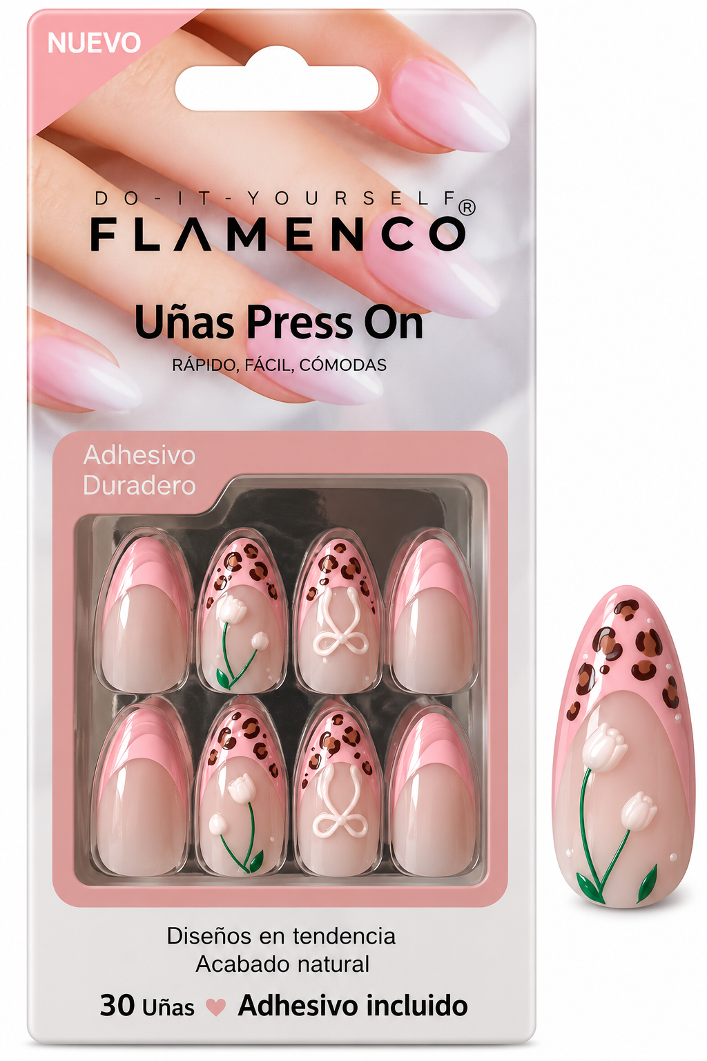 uñas press on 8840-140