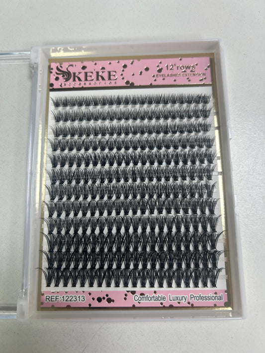 PESTAÑAS POR PUNTO 40P 0.07 D 9-15Mix