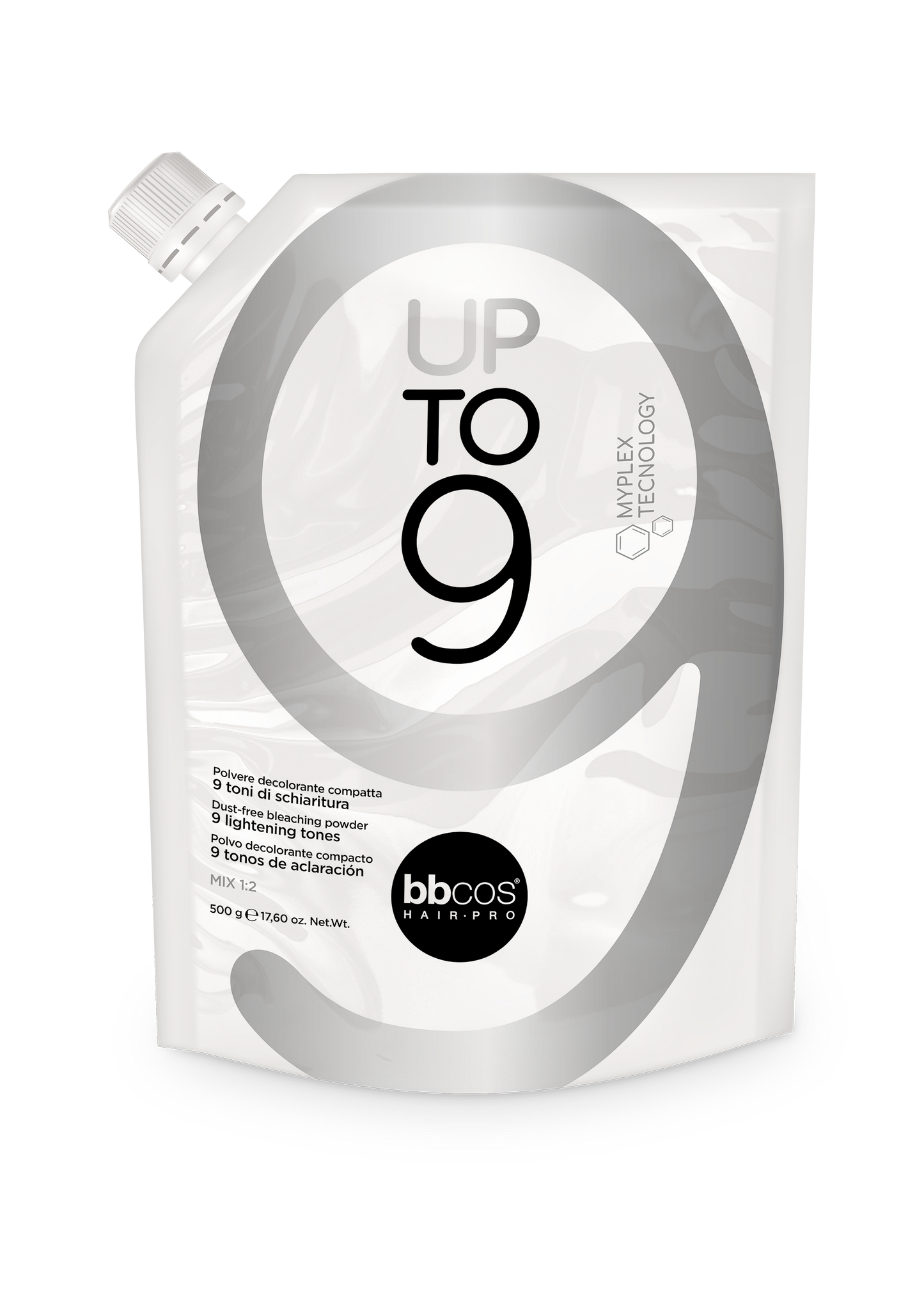 POLVO DECOLORANTE UP TO 9 BBCOS 500GR