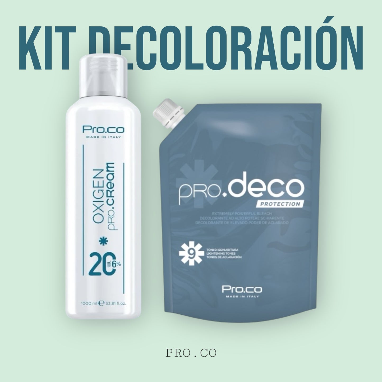 KIT DECOLORACION PROCO