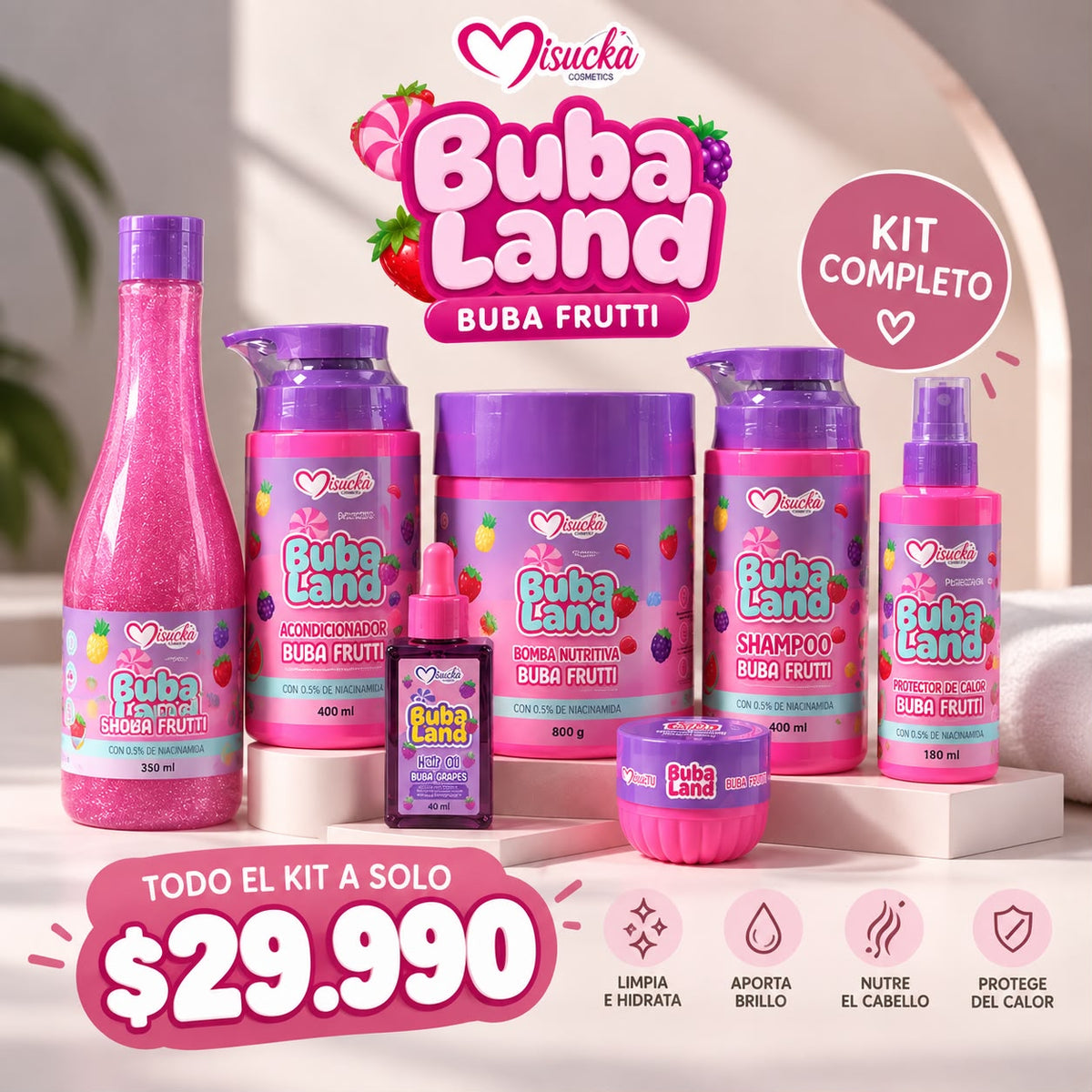 CYBER BUBA LAND CORPORAL Y CAPILAR