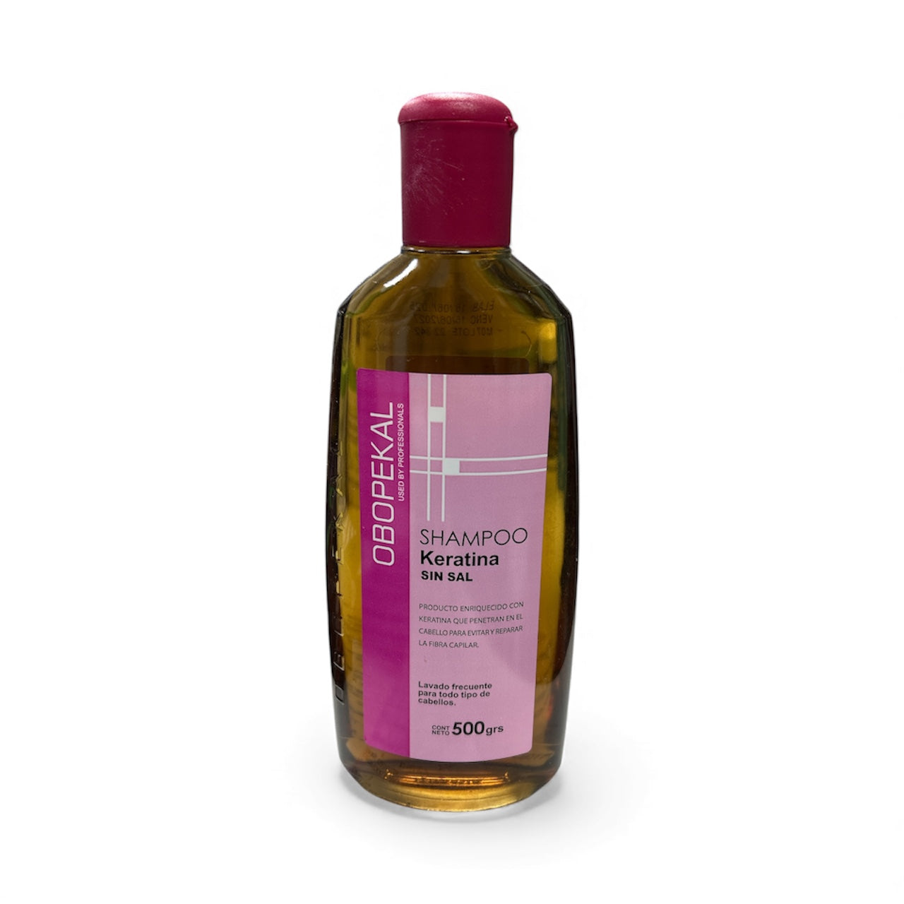 SHAMPOO KERATINA SIN SAL 500grs