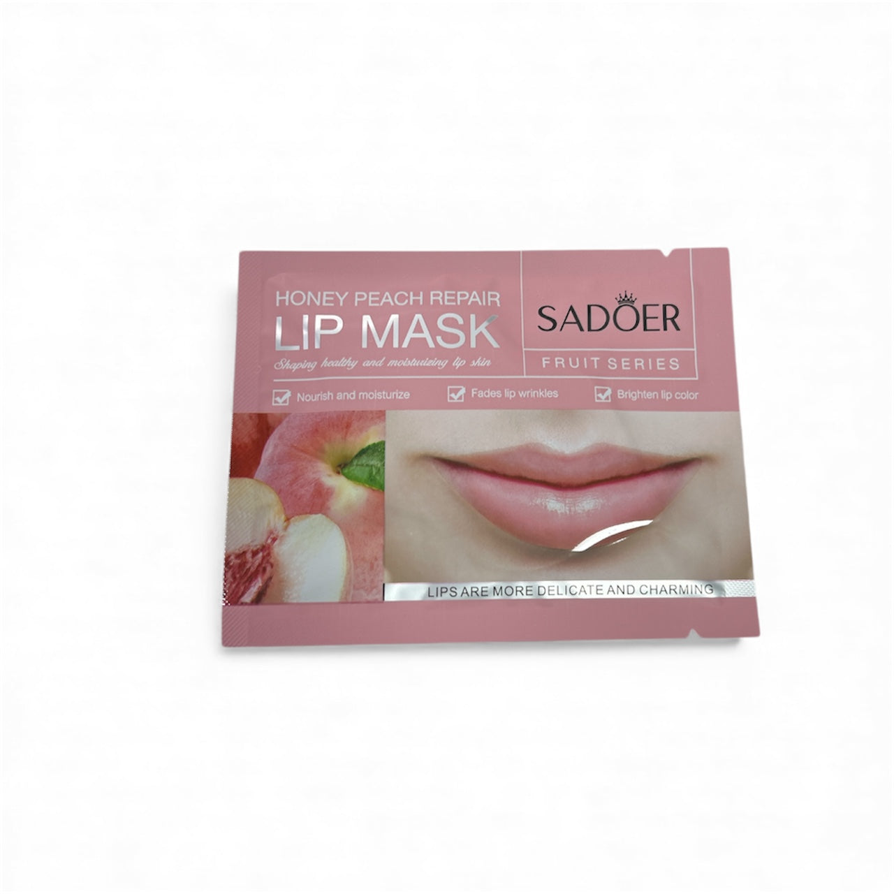 MASCARILLA HIDRATANTE DE LABIOS (DURAZNO) 8gr