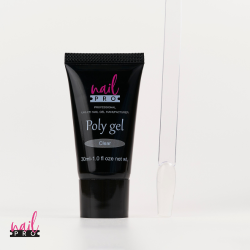 POLY GEL CLEAR NAIL PRO