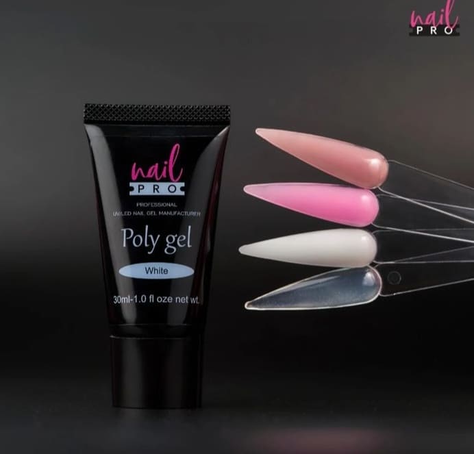 POLY GEL WHITE NAIL PRO