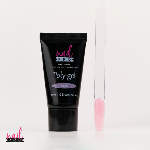 POLY GEL ROSE NAIL PRO