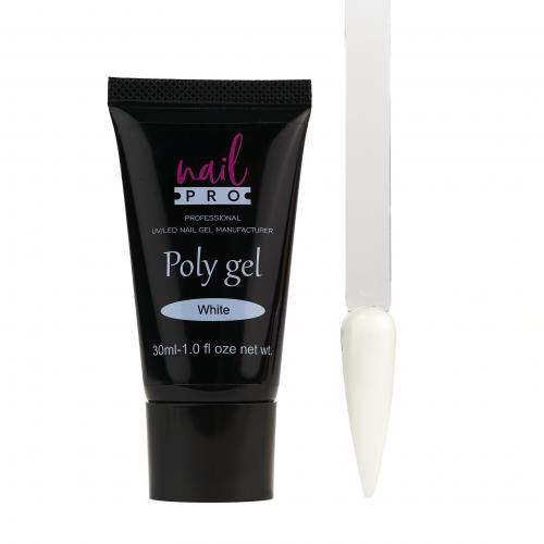 POLY GEL WHITE NAIL PRO