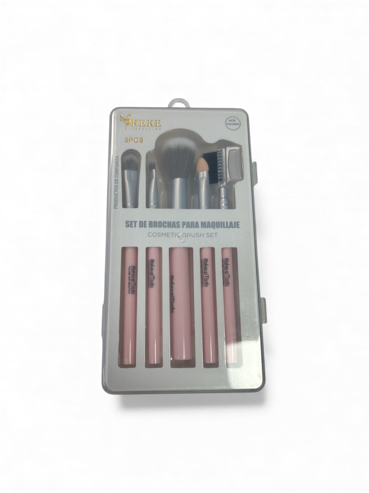 SET DE BROCHAS PARA MAQUILLAJE 5Pcs