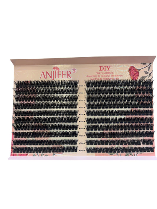 PACK DE PESTAÑAS POR RACIMO MIX 80D y 100D