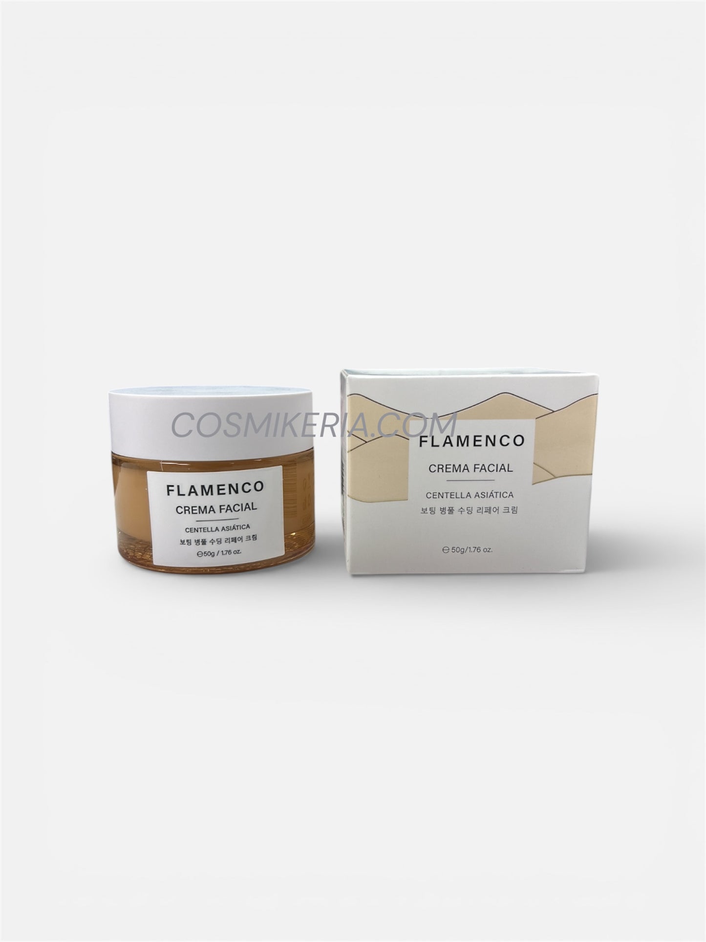 CREMA FACIAL CON CENTELLA ASIÁTICA 50g FLAMENCO