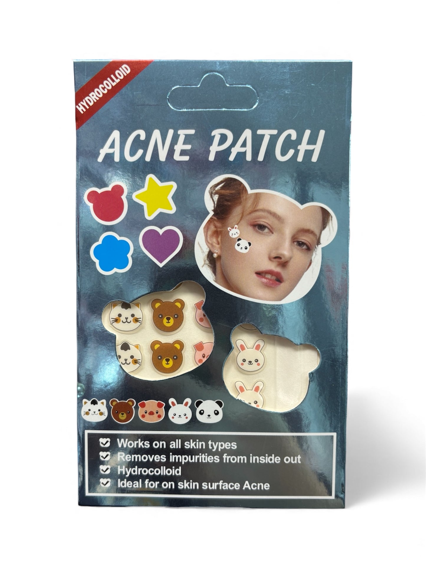 PARCHE ANTI ACNÉ ANIMALES