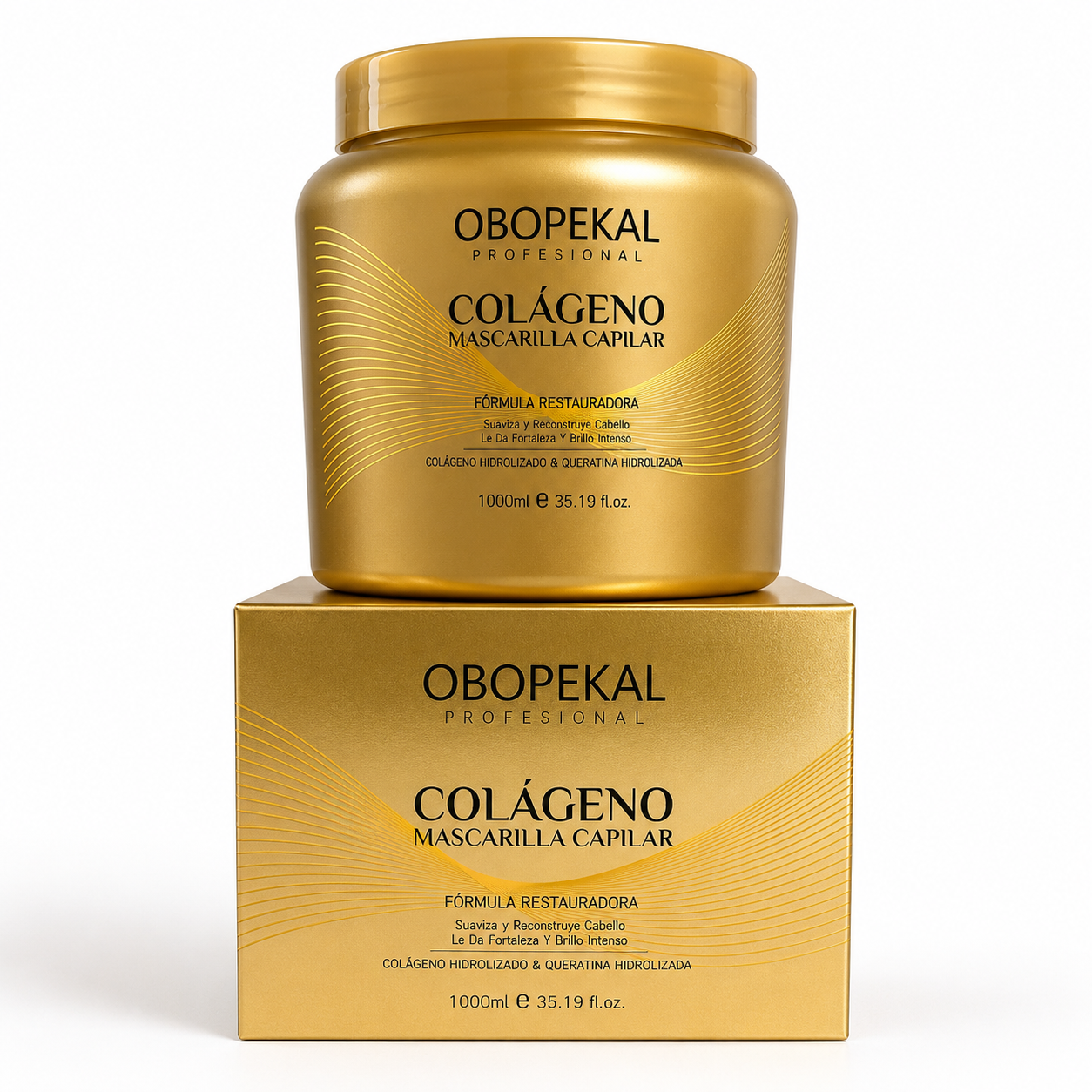 MÁSCARA CAPILAR COLAGENO 1000ml OBOPEKAL