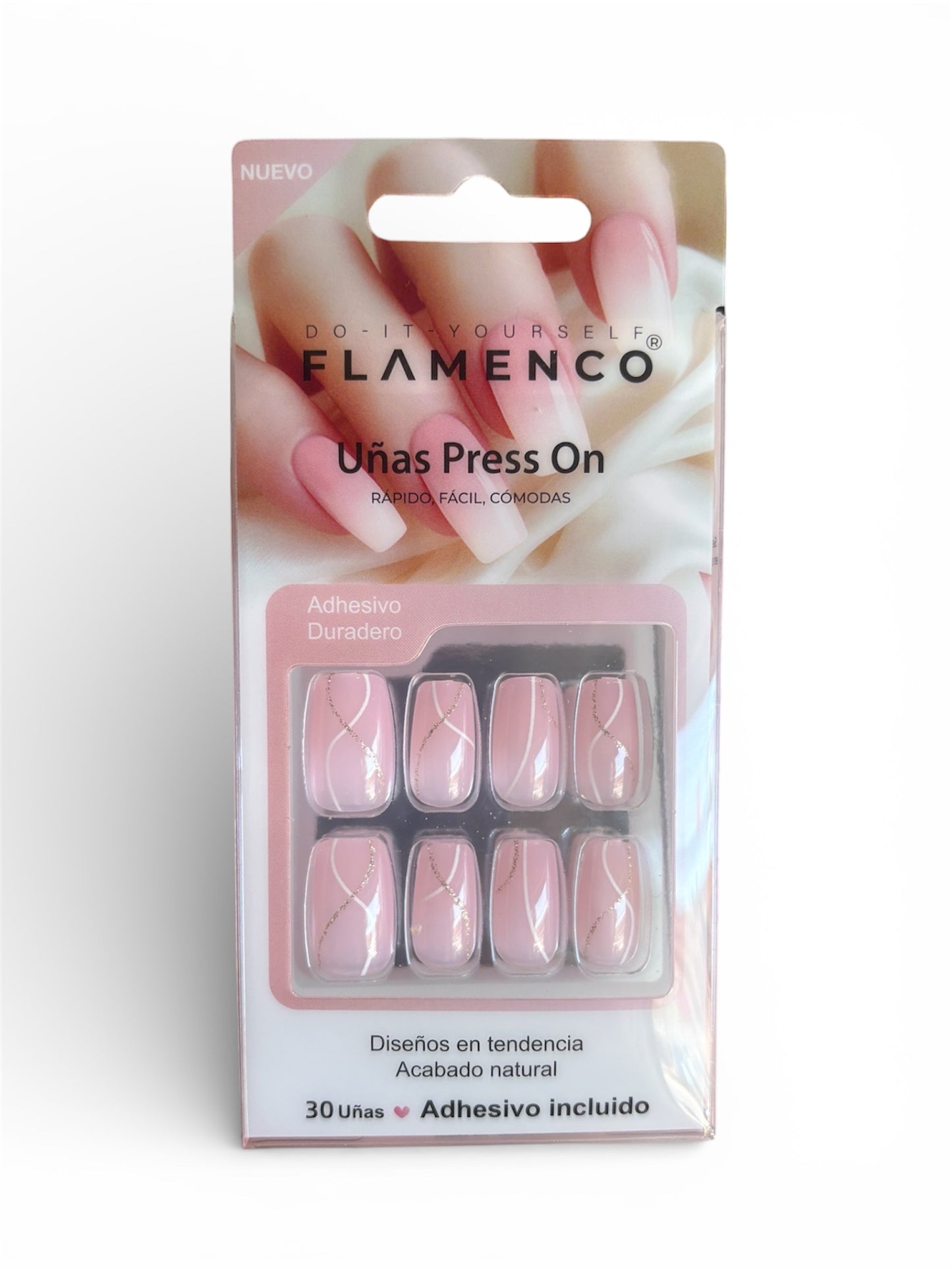 uñas press on 8876-01
