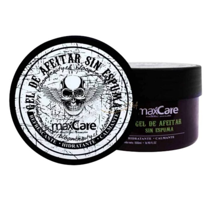 GEL DE AFEITAR PARA BARBA SIN ESPUMA 500ml. MAXCARE