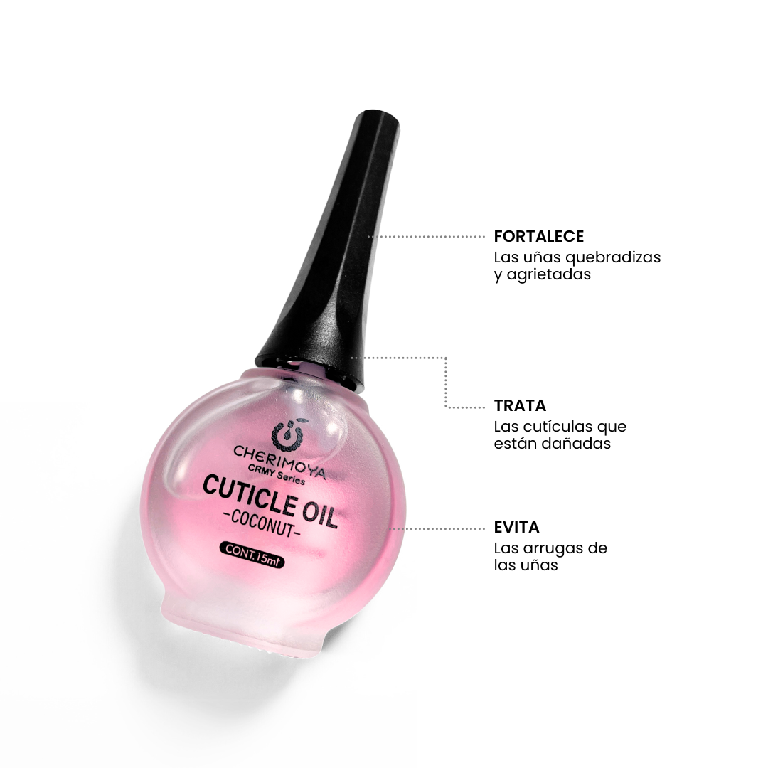 TRATAMIENTO CUTICULA ACEITE DE COCO CUTICLE OIL 15ml