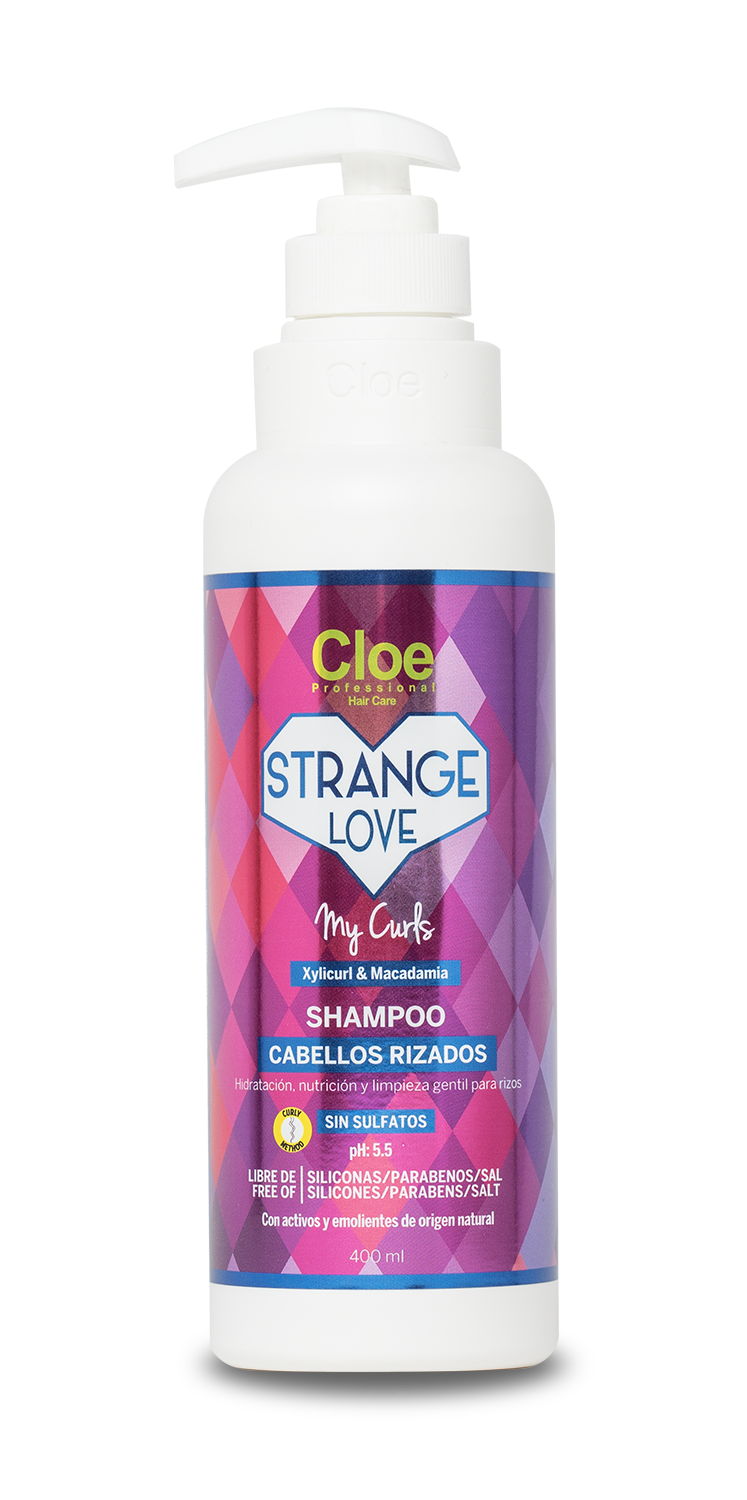 STRANGE LOVE SHAMPOO 400ml. (Cabellos risados) CLOE