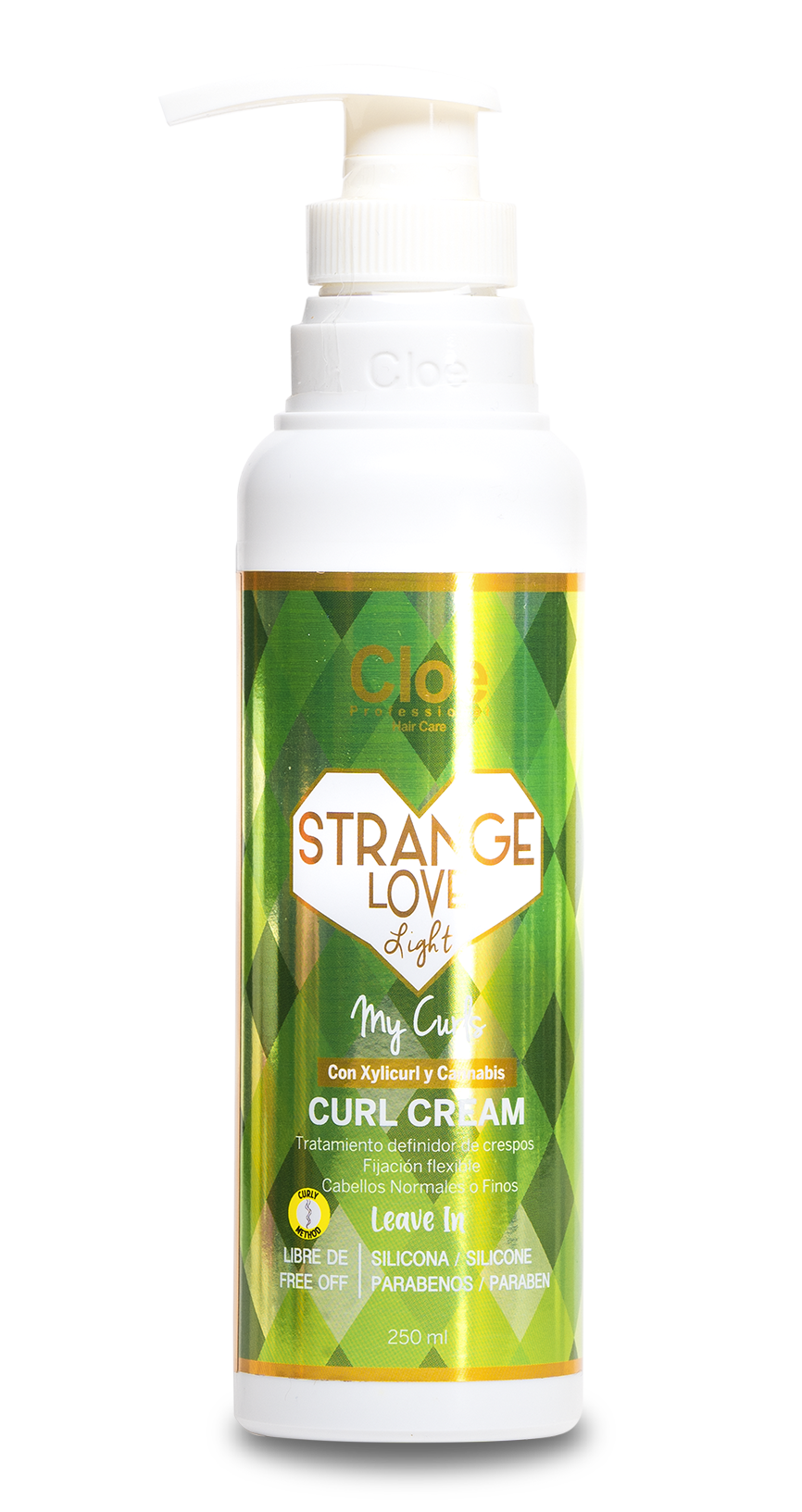 STRANGE LOVE LIGHT 250ml. CREMA PARA RISOS (cabello normal a fino) CLOE